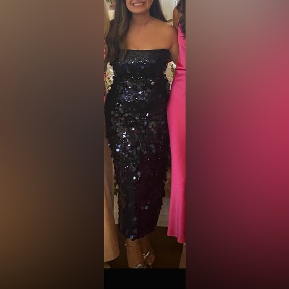 Revolve dress - Gabourne dress in royal blue - Picture 4 of 6